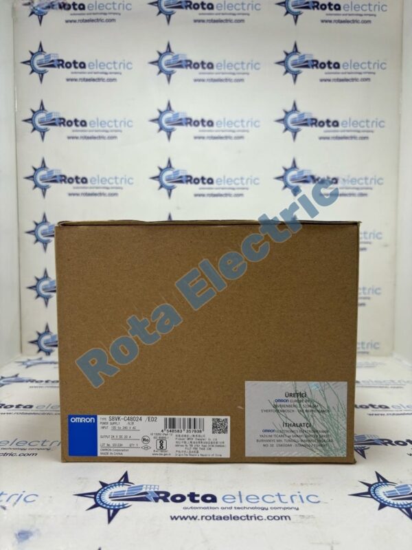 S8VK-C48024 _ ED2 24VDC 20A Ray Tipi Güç Kaynağı OMRON