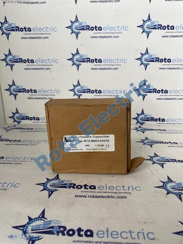 PRESSURE TRANSMITTER BCT-22-200mB-A-G1_4-S-S30